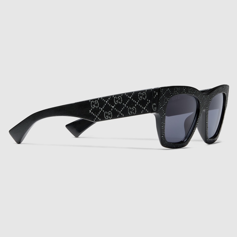 Rectangular frame sunglasses - Image 2
